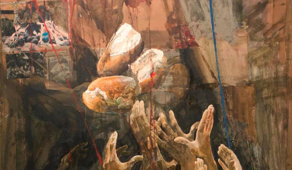 Safet Zec “Mani per il pane” 2016, Collezione privata Safet Zec “Mani per il pane” 2016, Collezione privata
