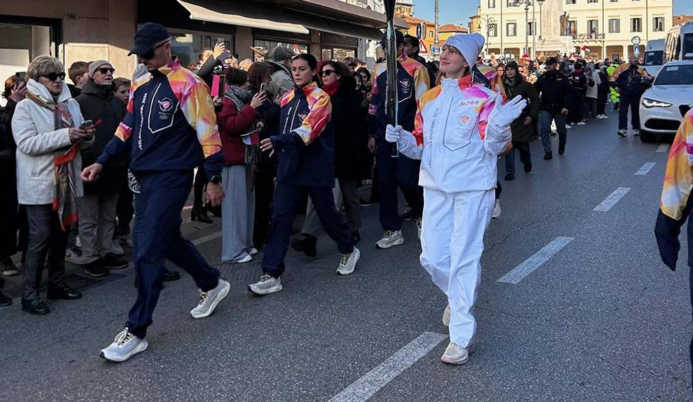Fiamma olimpica nella Marca, le foto più belle
