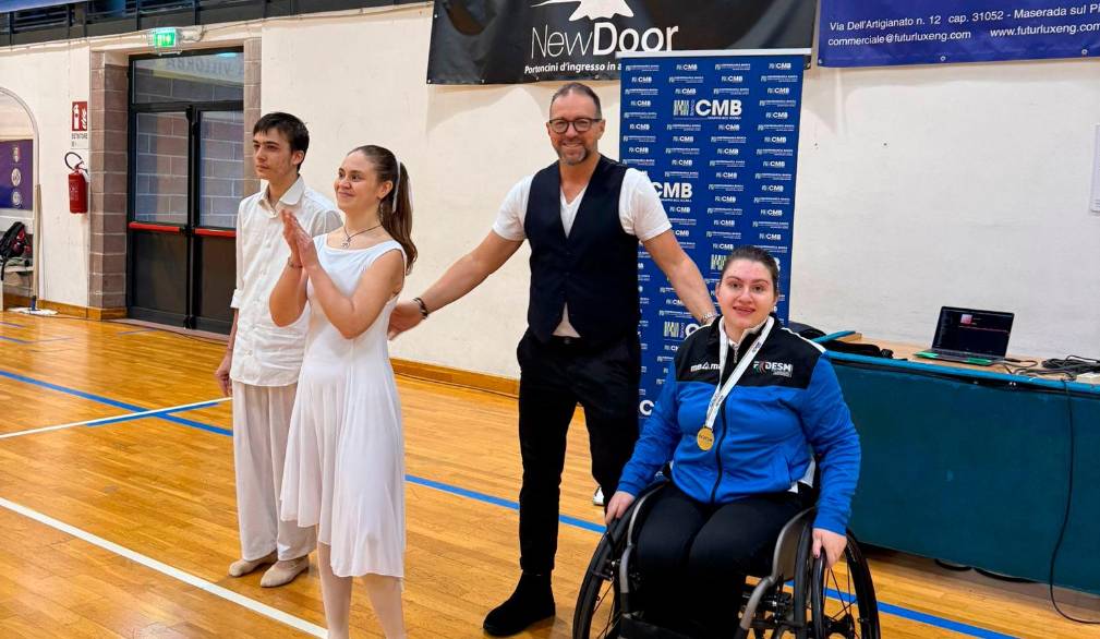 Una mattinata a Fontane con circa 400 studenti di Villorba e di Povegliano, per uno sport inclusivo