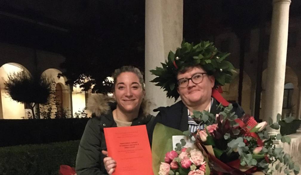 Premio Giovanni Paolo I alla neodottoressa De Vidi Premio Giovanni Paolo I alla neodottoressa De Vidi