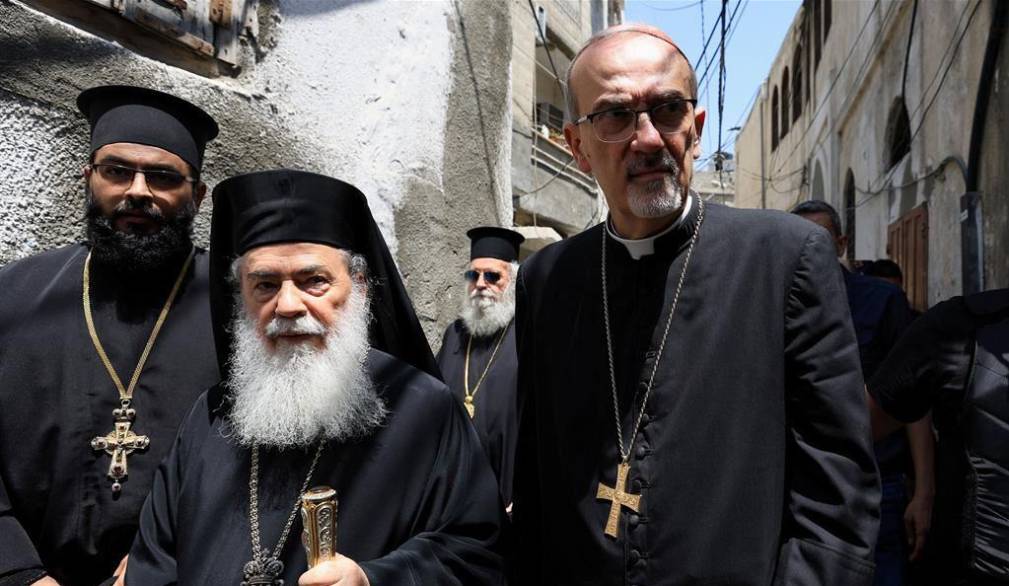 I sacerdoti e le suore cristiane non lasceranno Gaza I sacerdoti e le suore cristiane non lasceranno Gaza