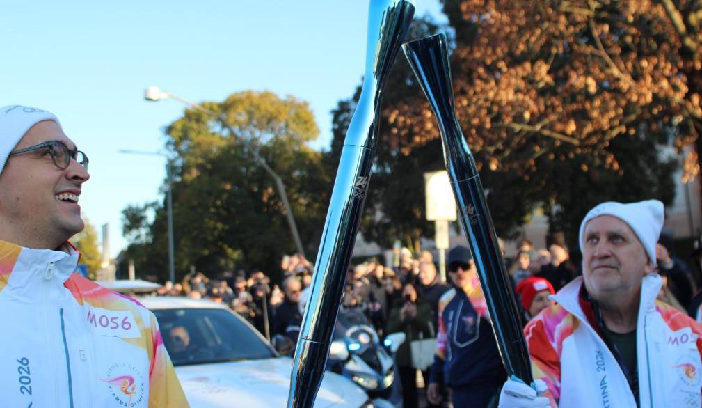 Fiamma olimpica nella Marca, le foto più belle