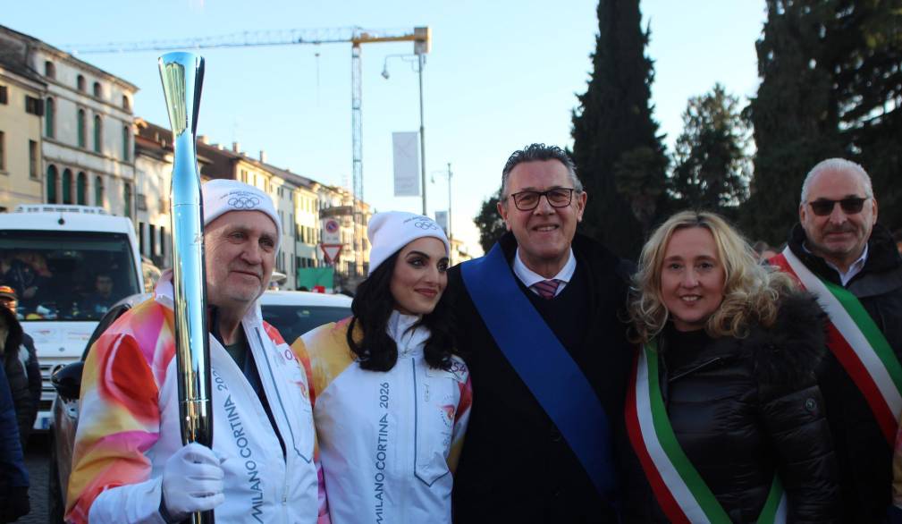 Fiamma olimpica nella Marca, le foto più belle