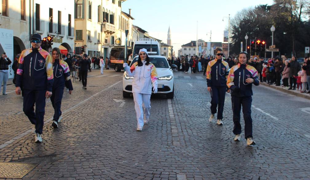 Fiamma olimpica nella Marca, le foto più belle