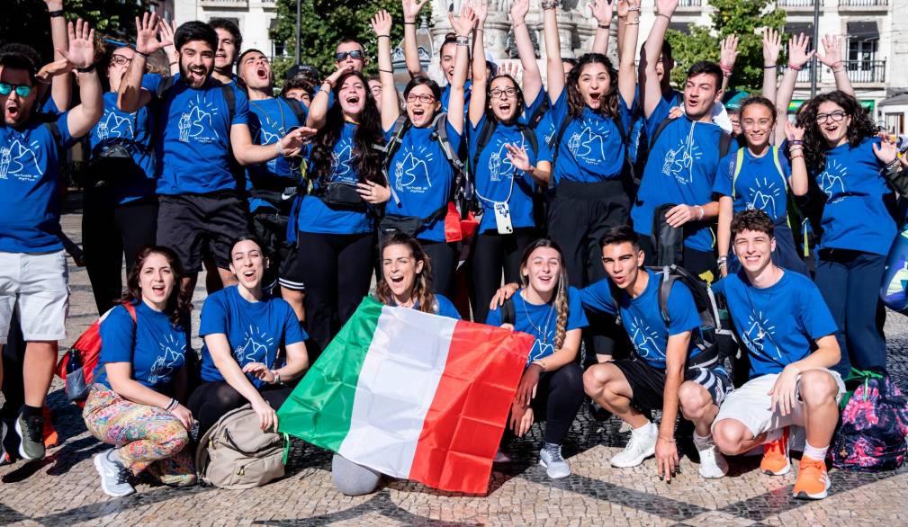 Gmg: i primi arrivi degli italiani a Lisbona Gmg: i primi arrivi degli italiani a Lisbona