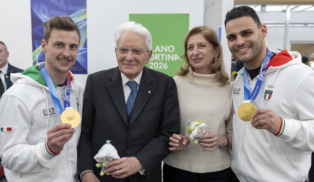 Cortina si tinge d’oro, leggendaria Brignone davanti a Mattarella
