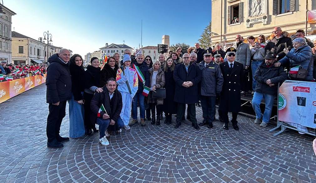 Fiamma olimpica nella Marca, le foto più belle