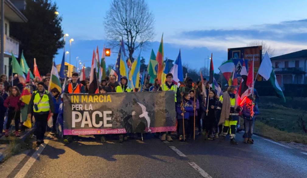 In duemila in marcia, a Camposampiero, per una pace disarmata e disarmante