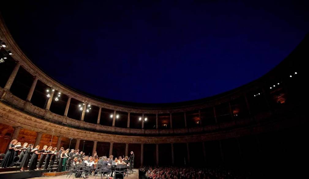 Il maestro Andrea Marcon in concerto a Granada Il maestro Andrea Marcon in concerto a Granada