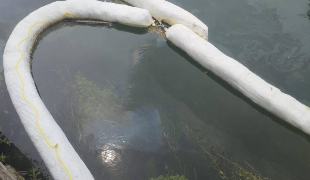 Gasolio nel Sile, sversamento in Restera Gasolio nel Sile, sversamento in Restera