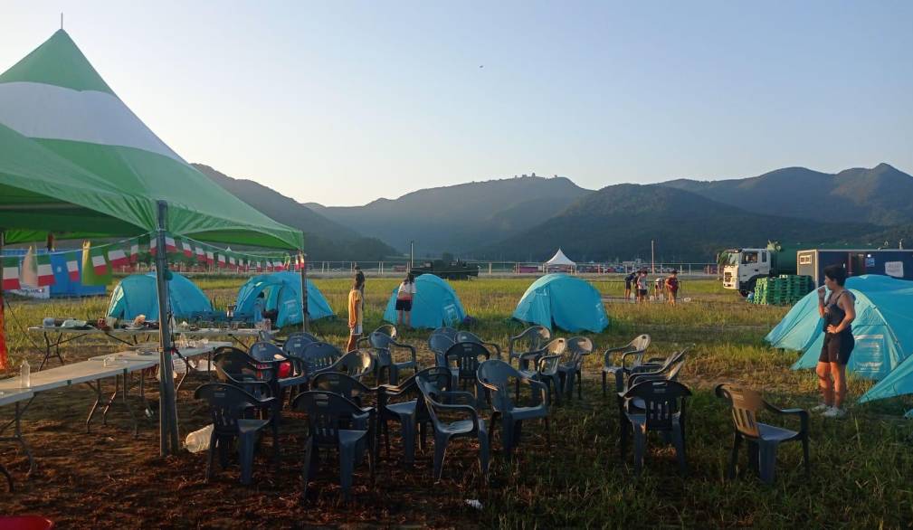 I nostri scout al Jamboree stanno bene I nostri scout al Jamboree stanno bene