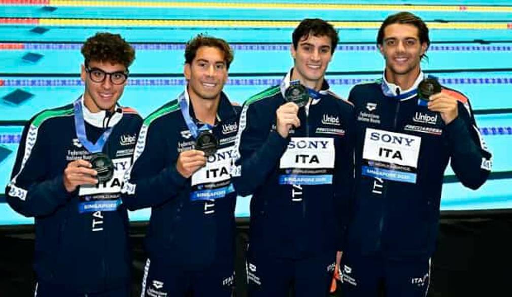 Ai Mondiali di nuoto di Singapore gli atleti veneti si vestono d’argento