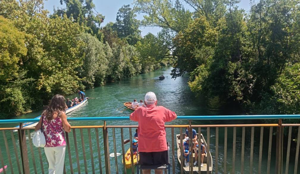 Riaperto ponte Ottavi a Treviso Riaperto ponte Ottavi a Treviso