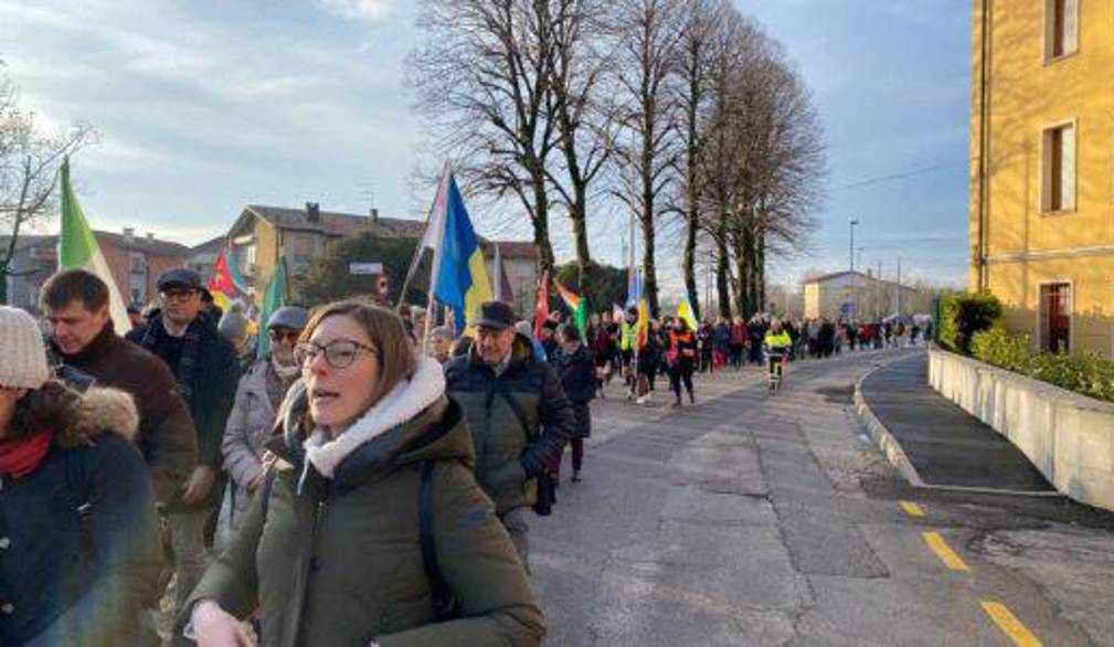 In duemila in marcia, a Camposampiero, per una pace disarmata e disarmante