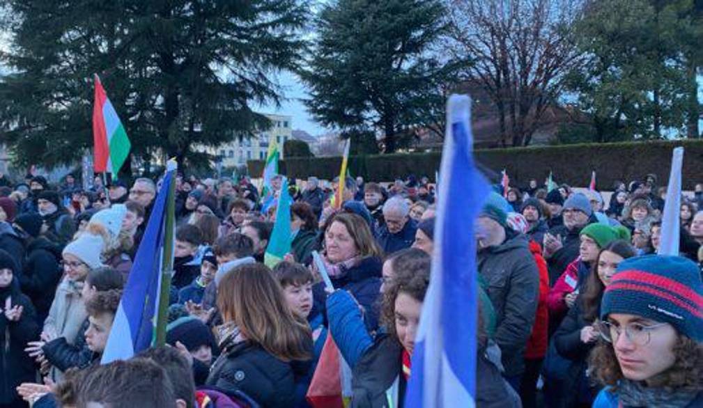 In duemila in marcia, a Camposampiero, per una pace disarmata e disarmante