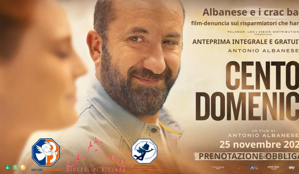A Vicenza la diocesi presenta il film di Albanese ispirato alle vicende delle banche venete