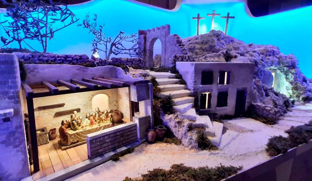 A Quinto il “presepe pasquale” visitabile fino a Pentecoste