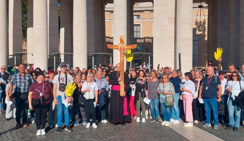 I catechisti, accompagnati dal Vescovo, hanno partecipato al Giubileo, a Roma