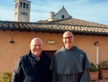 Paolo Gatto, autore del reportage, ad Assisi
