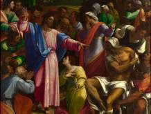 Sebastiano del Piombo, “Resurrezione di Lazzaro”, 1516-1519, National Gallery - Londra