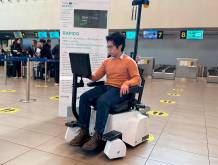 Rapido, il veicolo elettrico a guida autonoma per la mobilità delle persone con disabilità