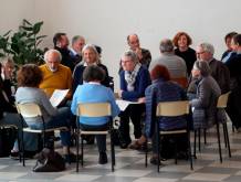 Componenti dei Consigli pastorali a Paderno di Ponzano - Fotofilm/La vita del popolo