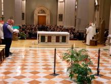 La preghiera della diocesi per papa Francesco