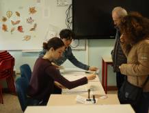 DESIDERA. AG.FOTOFILM. TREVISO. TREVIGIANI AL VOTO REFERENDUM GIUSTIZIA