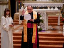 Benedetti, dopo il restauro, il campanile e la chiesa parrocchiale di Venegazzù