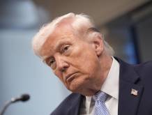 epa12872501 US President Donald Trump briefs the media on Iran from the James S Brady Press Briefing Room of the White House in Washington, DC, USA, 06 April 2026. EPA/YURI GRIPAS / POOL