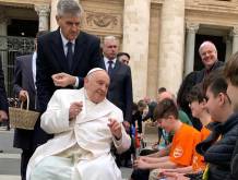 Il Vescovo: “Preghiamo per papa Francesco, gli siamo vicini”