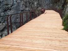 Lavori di ripristino ai Serrai di Sottoguda - Foto Regione Veneto