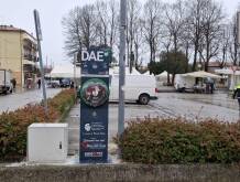 Salvato grazie al defibrillatore al mercato di Camposampiero