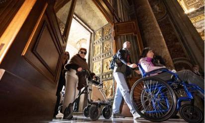 Tre percorsi inclusivi verso la Porta Santa: “Accessibilità è dignità per tutti”