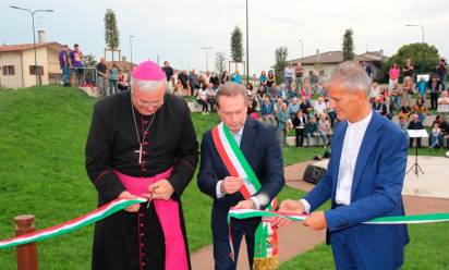 Catena, inaugurata la nuova “agorà”: sarà uno spazio comunitario e di dialogo