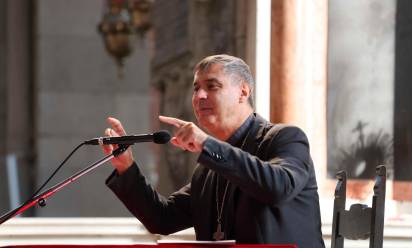 L’arcivescovo Repole di Torino al ritiro dei sacerdoti diocesani