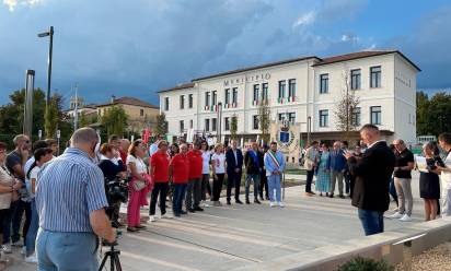 Riqualificato il centro di San Zenone con l’inaugurazione della nuova piazza