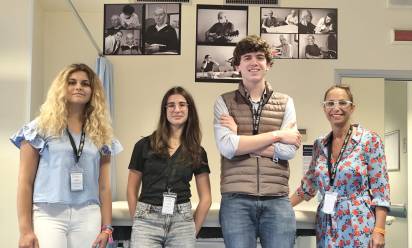 Gli studenti del Pio X hanno presentato il servizio al San Camillo