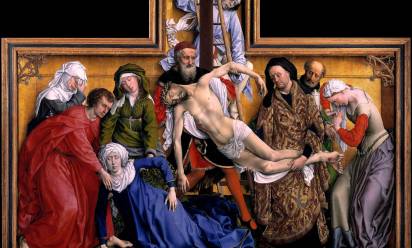 ﻿Rogier van der Weiden “Deposizione dalla Croce” 1435 - 1440, Museo del Prado - Madrid