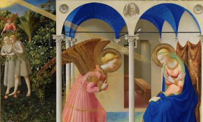 <i>﻿Beato Angelico “Annunciazione” 1435 circa, Museo del Prado - Madrid</i>