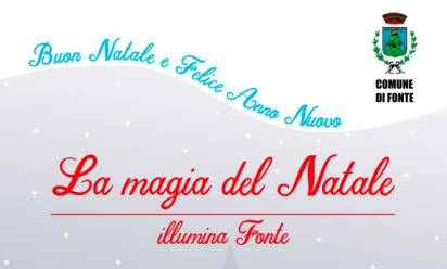 Apre il villaggio di Natale a Fonte