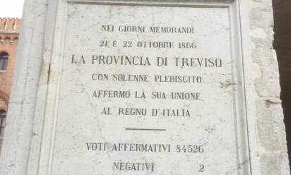 Centocinquantesimo del plebiscito per l'annessione del Veneto all'Italia: eventi a Treviso