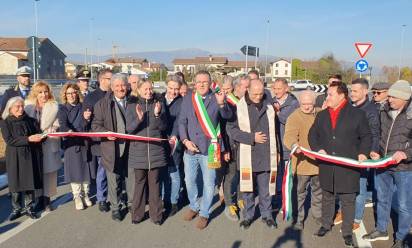 Inaugurata la nuova rotatoria di Castelfranco Veneto