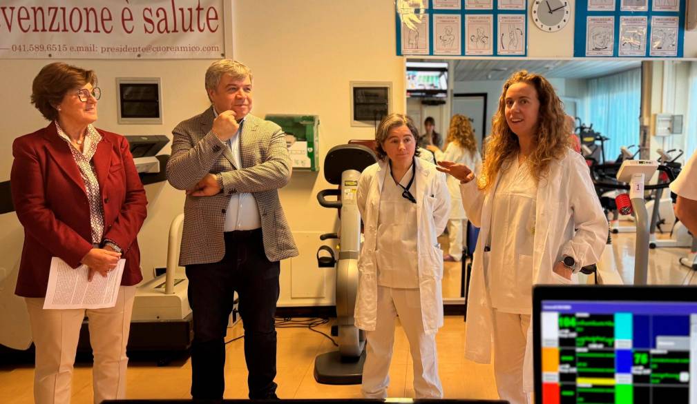 “Nuova” palestra riabilitativa a Noale, grazie a una donazione di Cuore amico