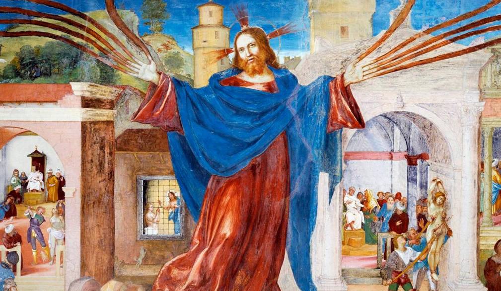 Lorenzo Lotto “Cristo-Vite” 1524, Oratorio Suardi Trescore Balneario (Bg)