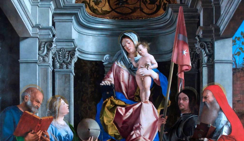 Lorenzo Lotto “Pala di Santa Cristina al Tiverone” 1504-1506 , chiesa