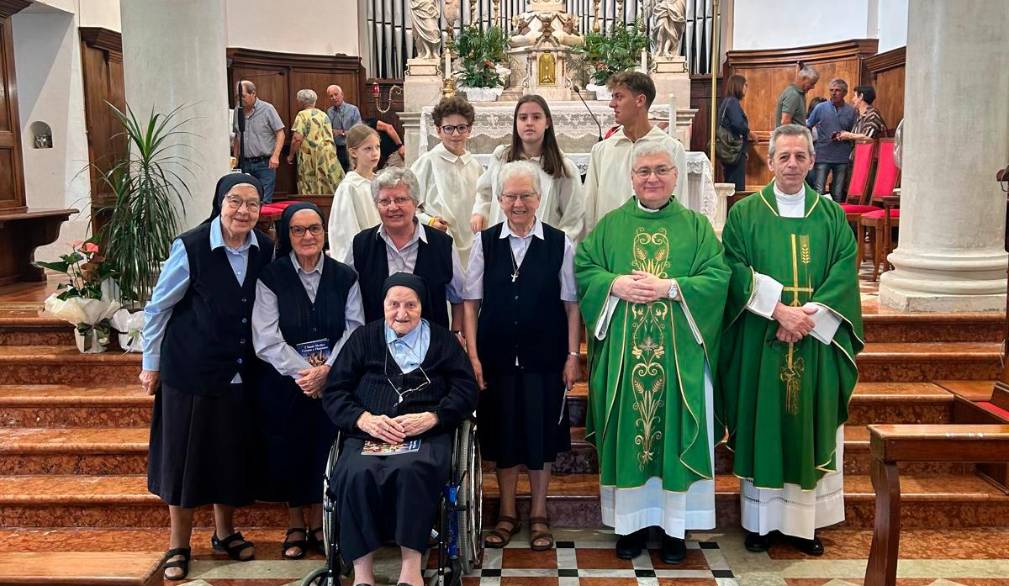 Pagnano d’Asolo saluta le ultime quattro suore maestre di Santa Dorotea