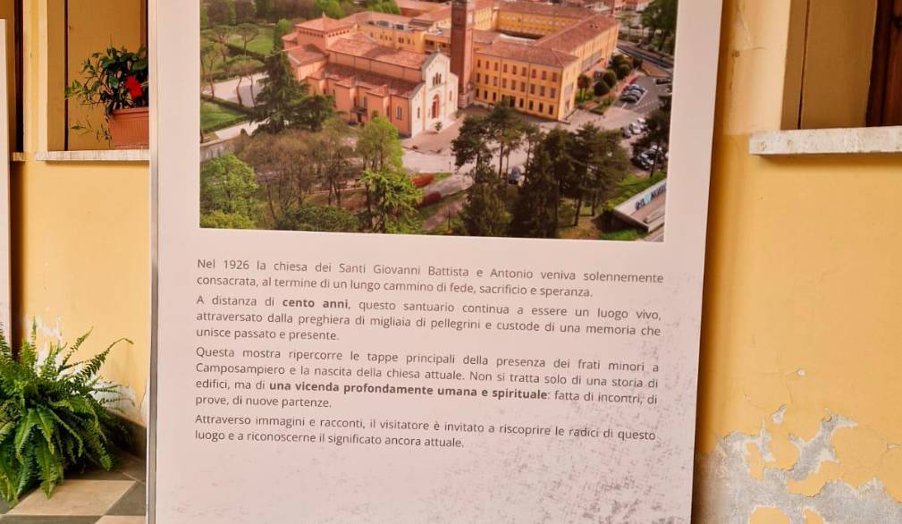 Camposampiero: messa a 100 anni dalla consacrazione del santuario della Visione, nel segno di Antonio e Francesco