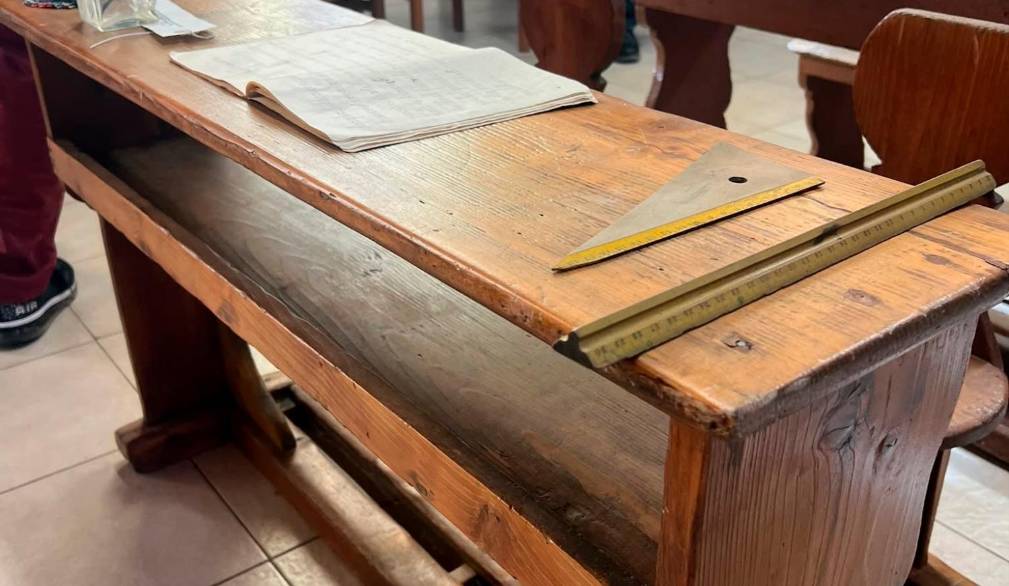 Ricostruita a Giavera del Montello un’aula scolastica degli anni Cinquanta