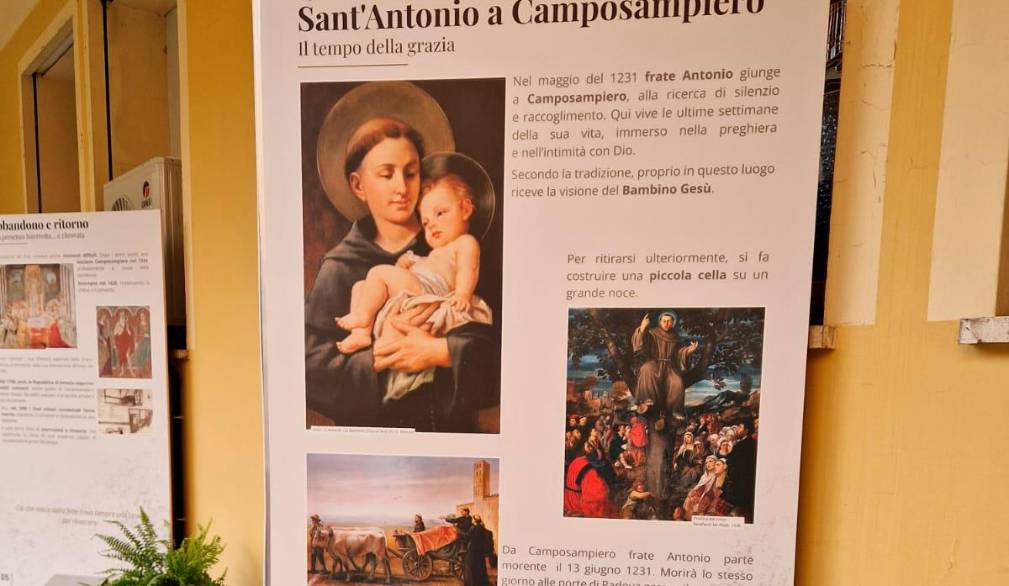 Camposampiero: messa a 100 anni dalla consacrazione del santuario della Visione, nel segno di Antonio e Francesco